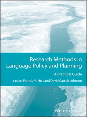 cover image of Research Methods in Language Policy and Planning